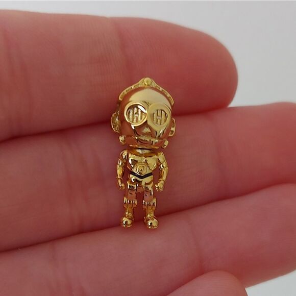 Gold C-3PO Star Wars Charm - Picture 8 of 8